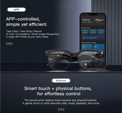 Vyzo Smart AI Camera Glasses